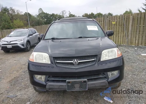 2001 Acura Mdx z USA, uszkodzony, nr VIN 2HNYD18651H533930